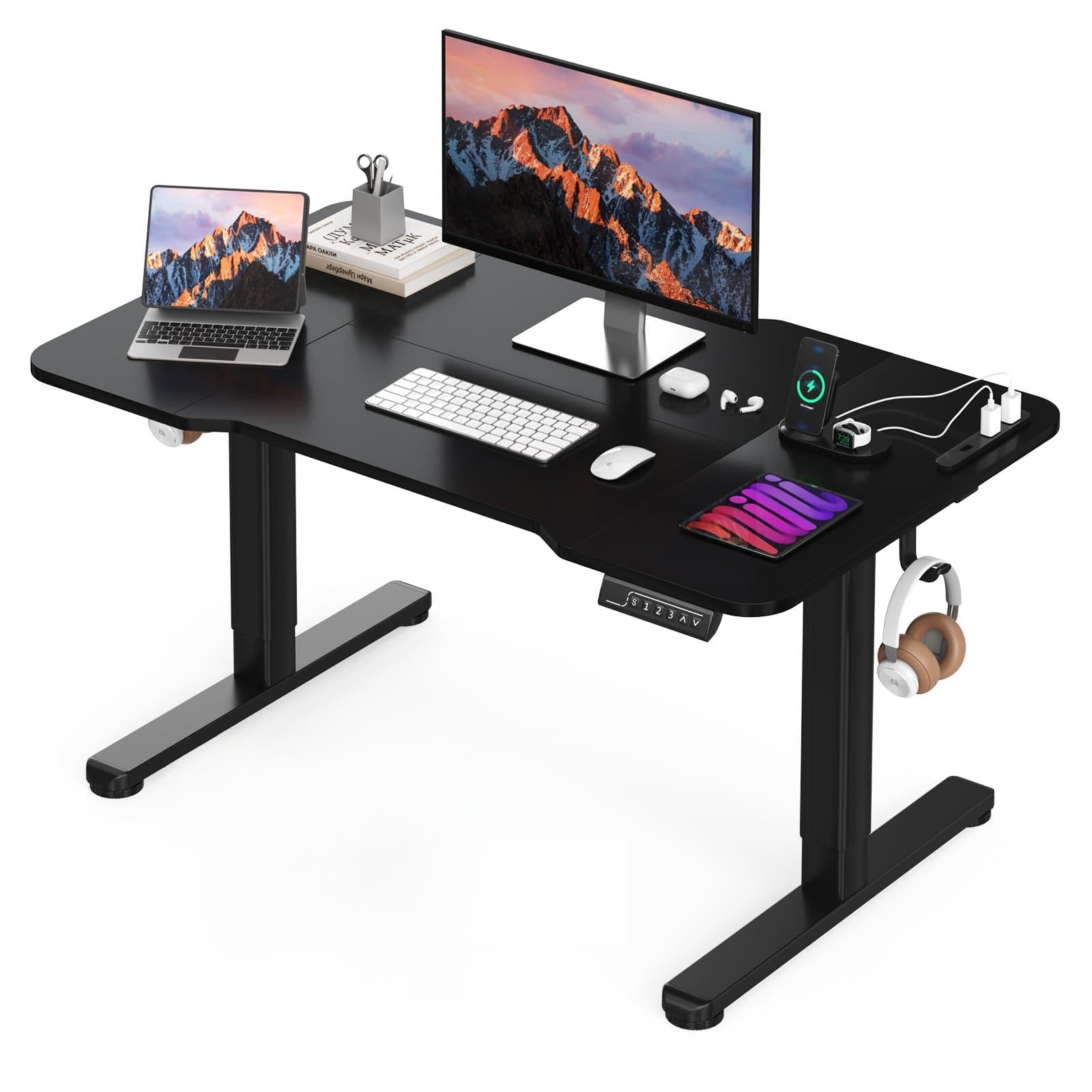 Amazon | STARY 電動昇降デスク ローデスク 幅100cm×奥行60cm 高さ44